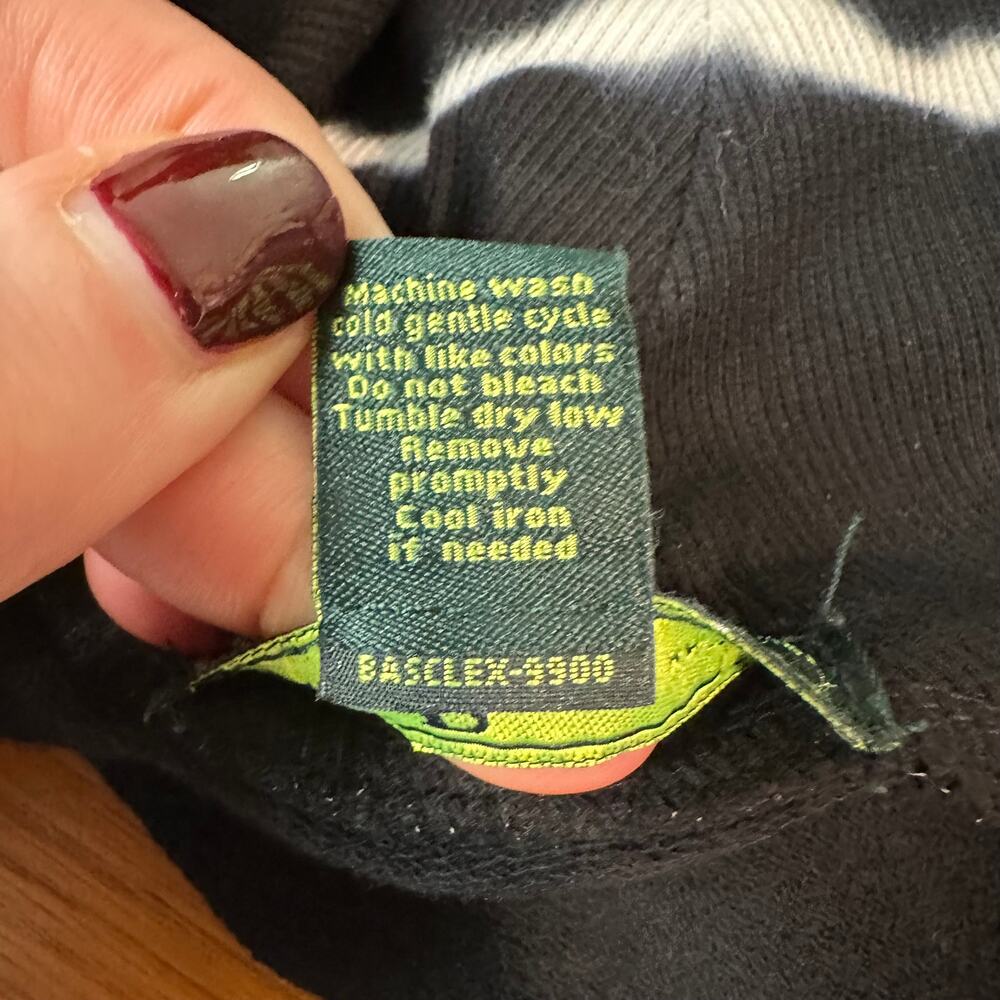 Bass Tie Dye Open Front Cardigan Draped Pocket Sweater Sweatshirt Boho - Picture 10 of 10